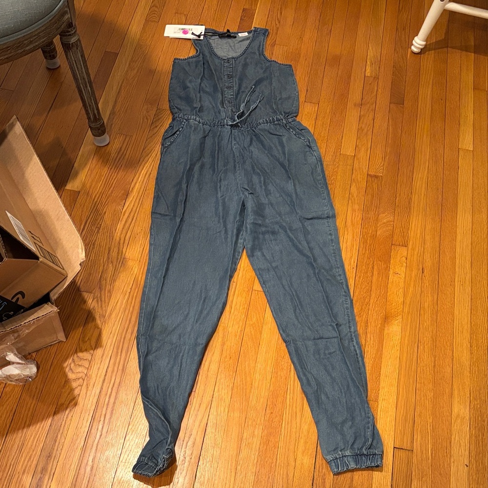 Silver Jeans Kids Blue Jumpsuit